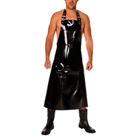 Lavishly Long Latex Apron
