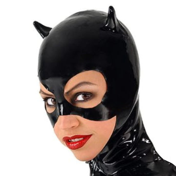 Kinky Catwoman Mask Hood