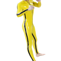 Striped One Piece Catsuit
