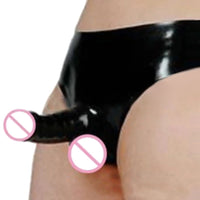 Naughty and Nice Underwear Lingerie Dildo Panties