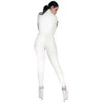 Wonderfully White Latex Catsuit