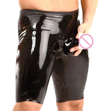 Skin Tight Men's Lingerie PVC Underwear
