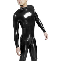 Smooth Black Latex Suit