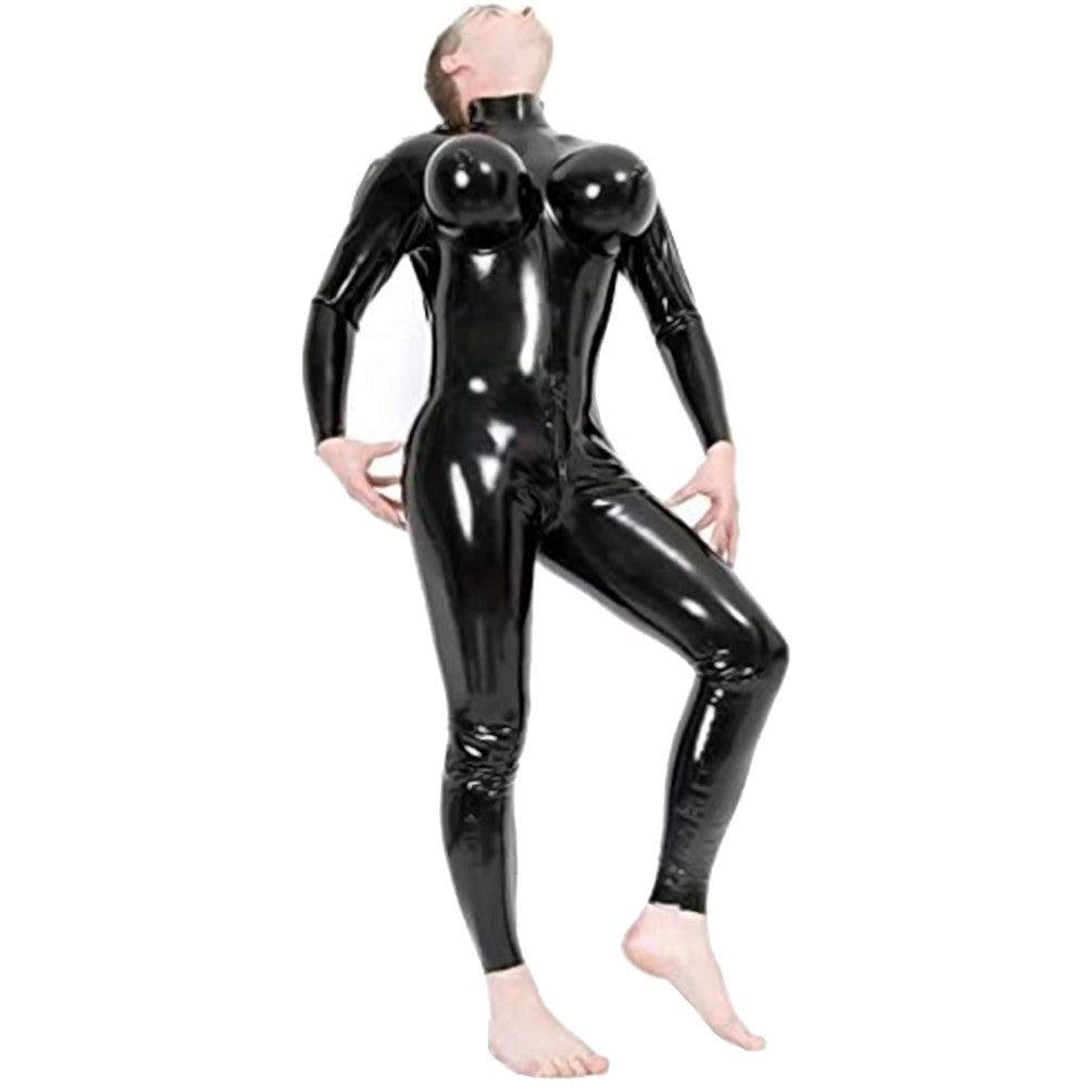 Intense Inflatable Latex Catsuit Laidtex