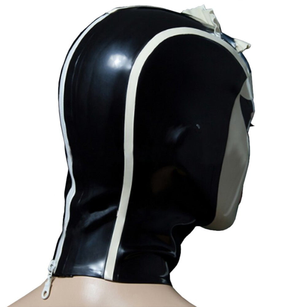 Rousing Ruffled Face Mask Hood – Laidtex