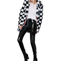 Zipper Crotch PU Pants