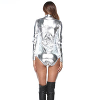 Shiny Revealing Womens Catsuit
