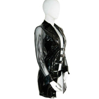 Sexy Vinyl Long Sleeve Jacket
