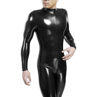 Smooth Black Latex Suit