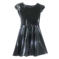 Lovely Latex Skater Dress