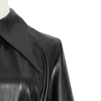 Beautiful Black Vinyl Jacket