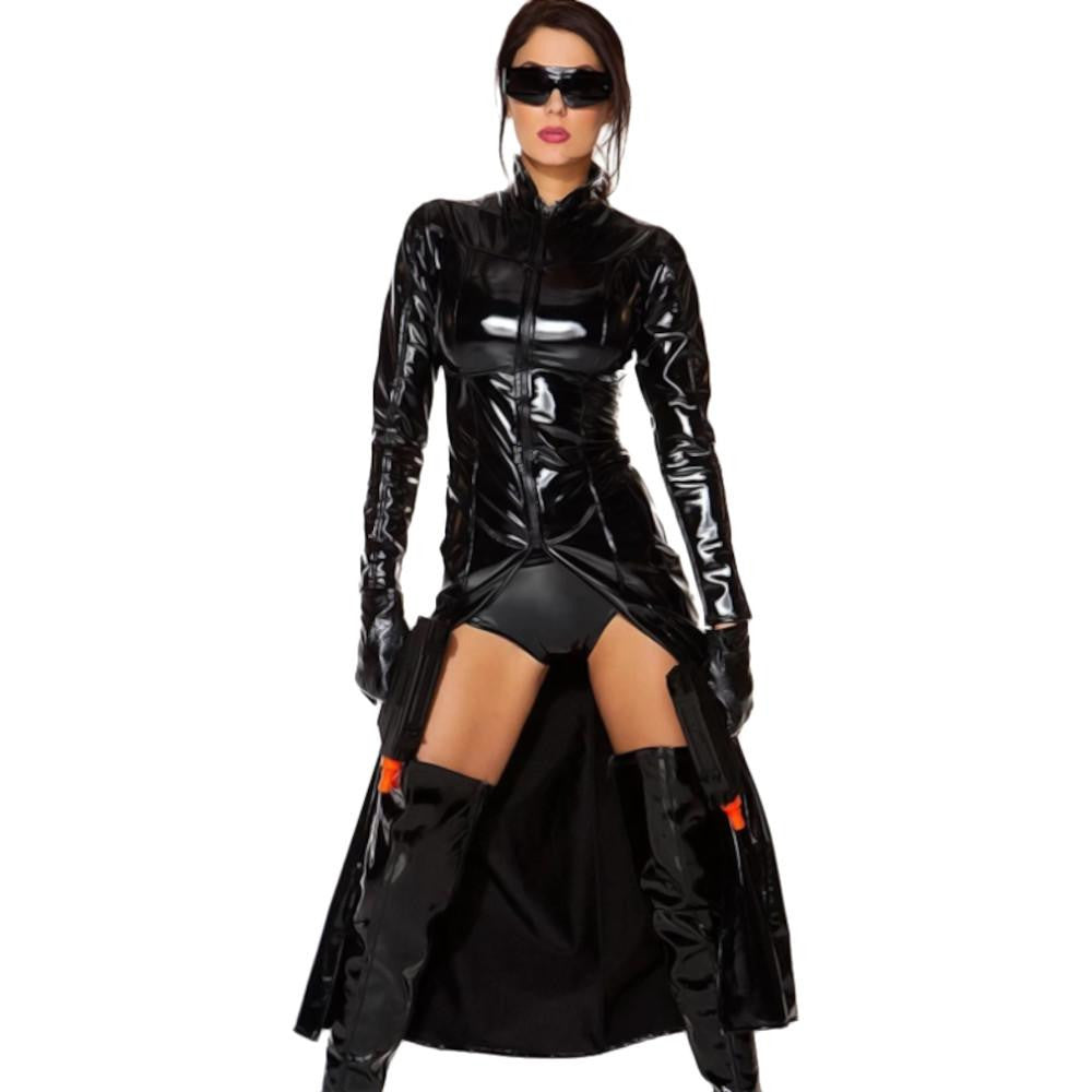 Vinyl Vixen Trench Coat