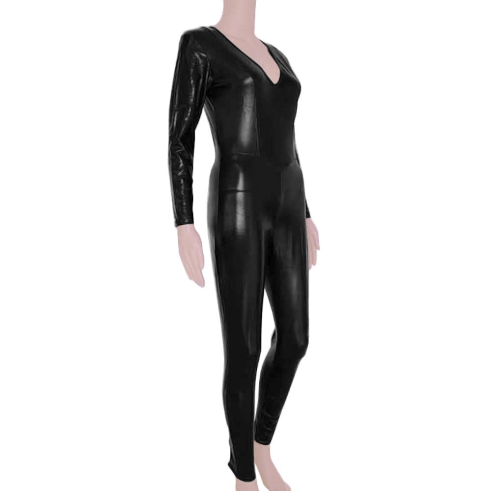 Fun Black PVC Catsuit