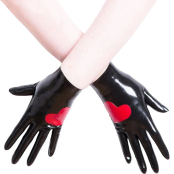 Heart Breaker Sexy Latex Gloves