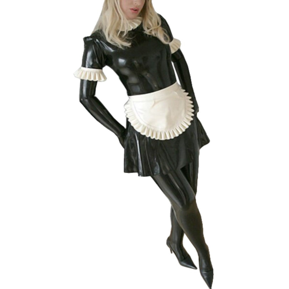 Full Body Latex Maid Outfit