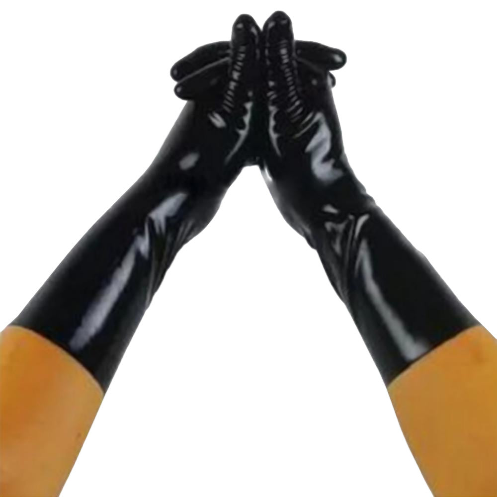 Bodacious Black Rubber Gloves