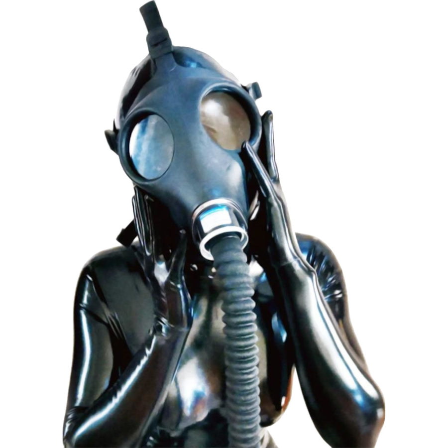 Bondage Gas Mask With Hose