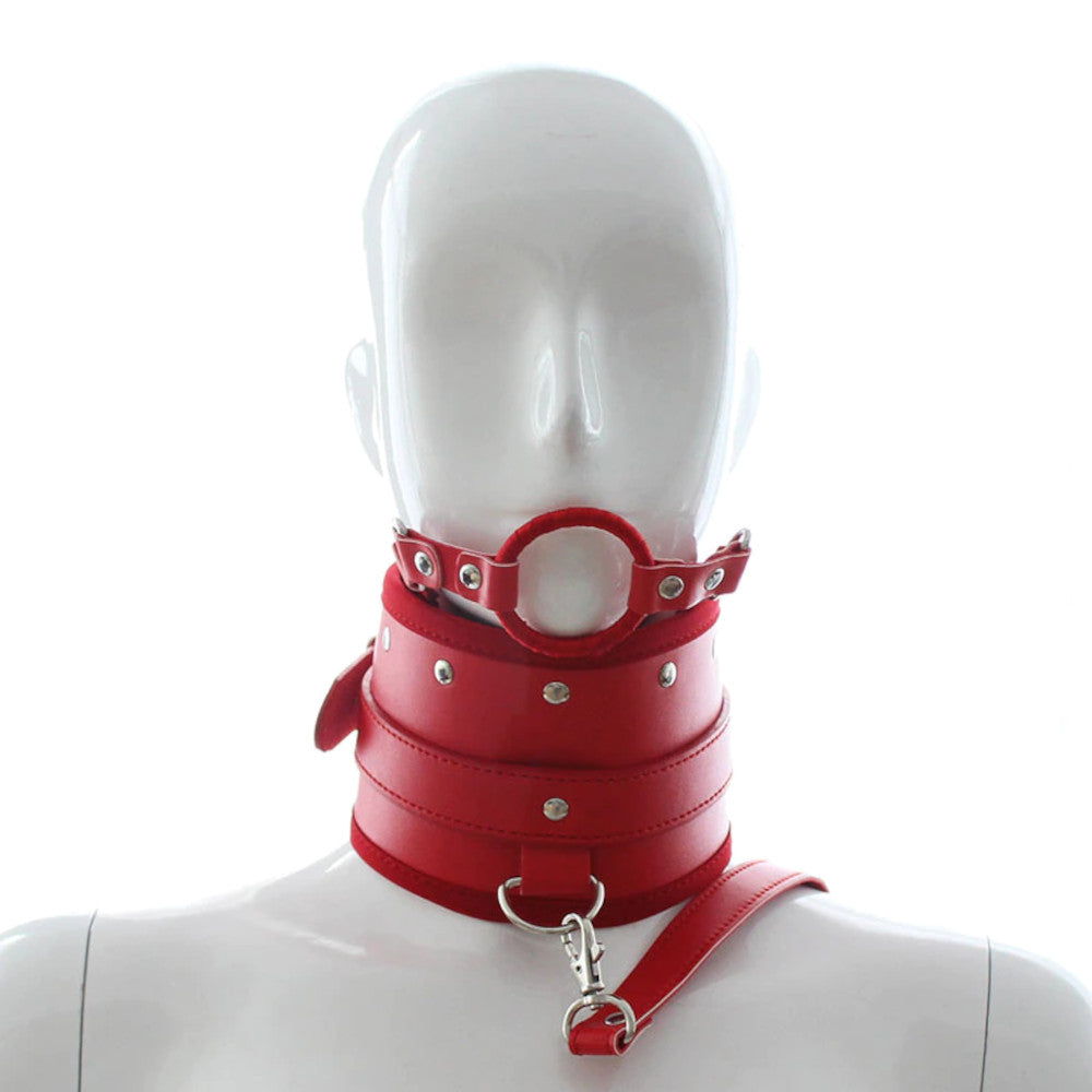 O Ring Gag Posture Collar