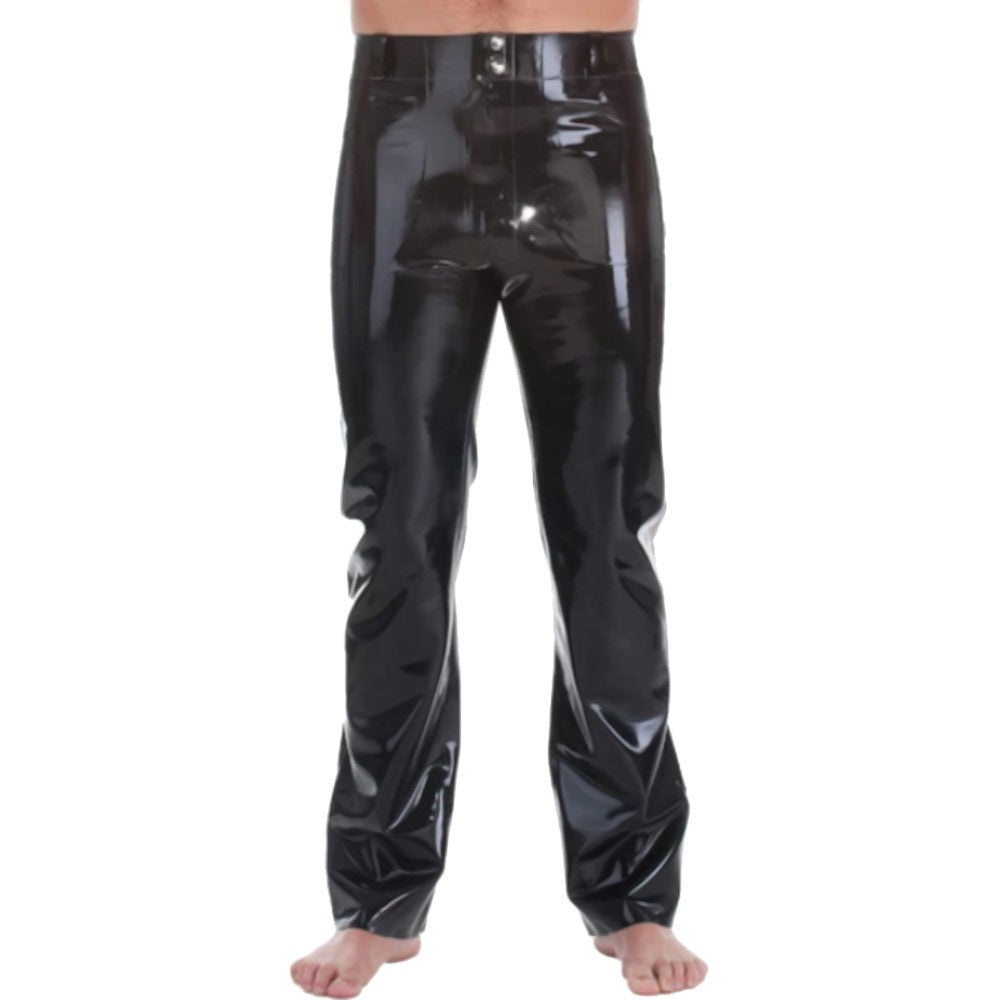 Men's Glossy Rubber Pants