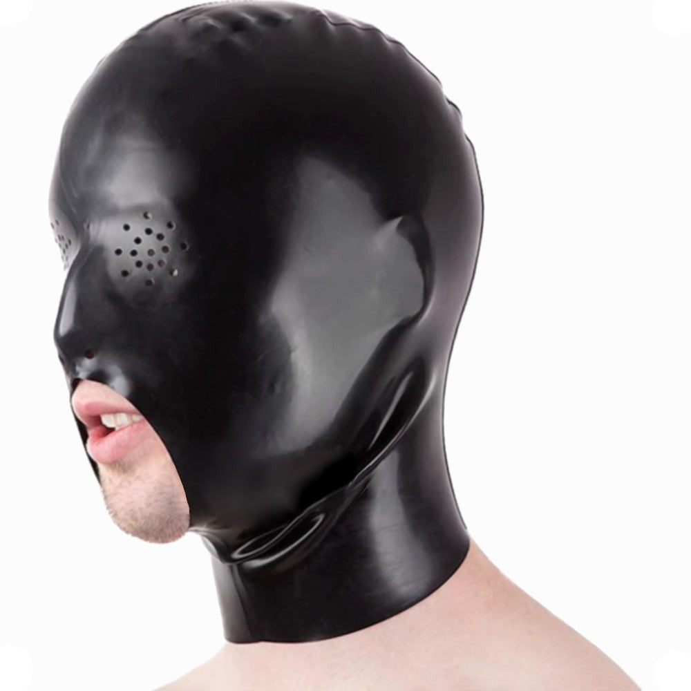 Open Mouth Bondage Hood