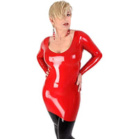 Latex Plus Size Dominatrix Outfit