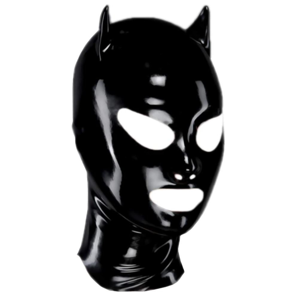 Latex Catwoman Suit Mask