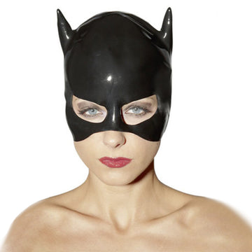 Captivating Latex Catwoman Mask