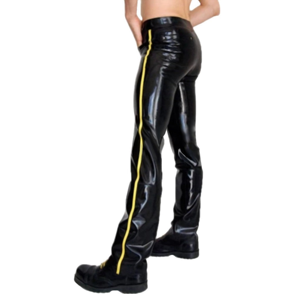 Men's Shiny Latex Pants