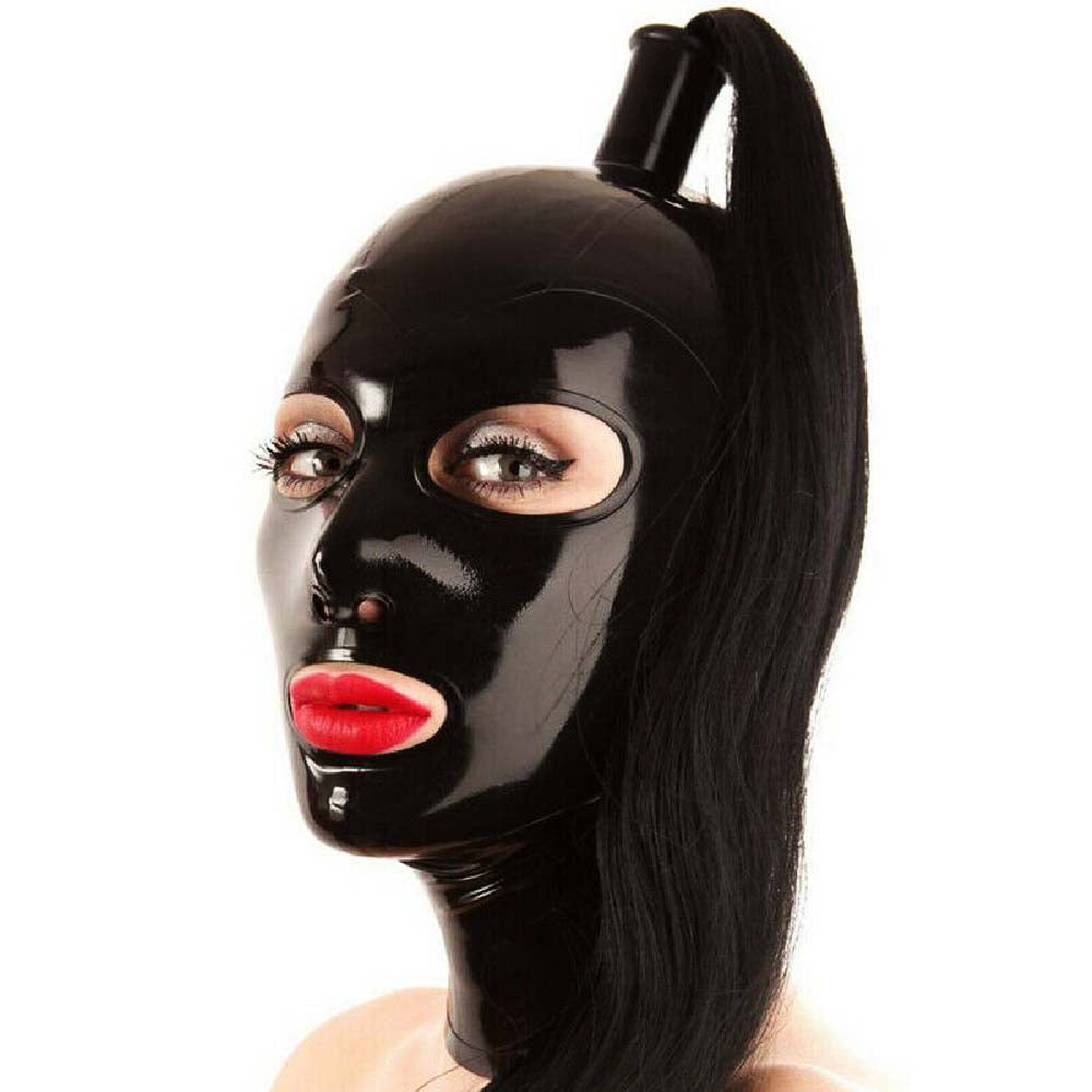 Ponytail Bondage Mask