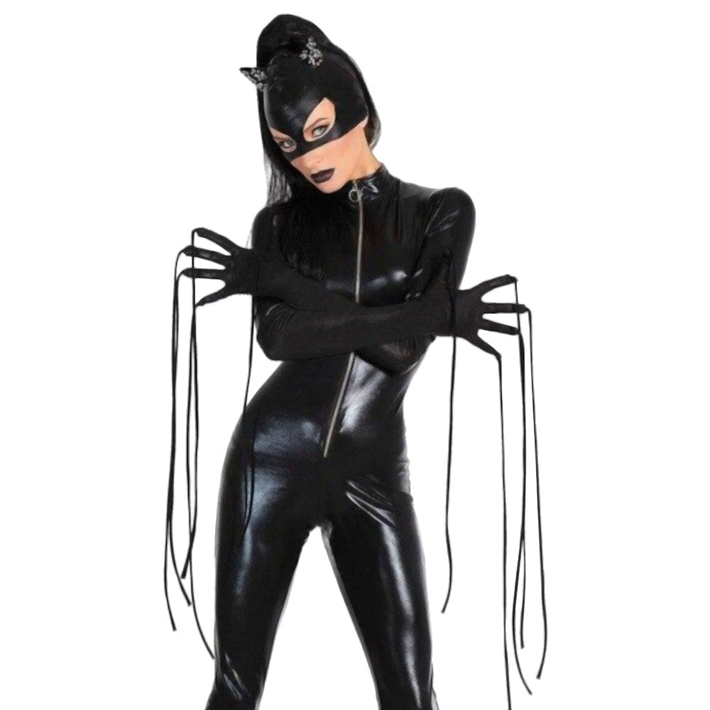 Black Catwoman Cosplay Costume
