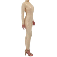 Luxurious White Latex Bodysuit