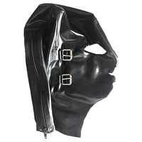 Ponytail Hole Latex Fetish Mask