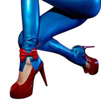 Bold and Beautiful Blue Catsuit