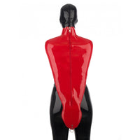Risque Red Latex Armbinder