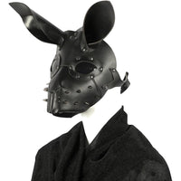 Rabbit Fetish Gas Mask Hood