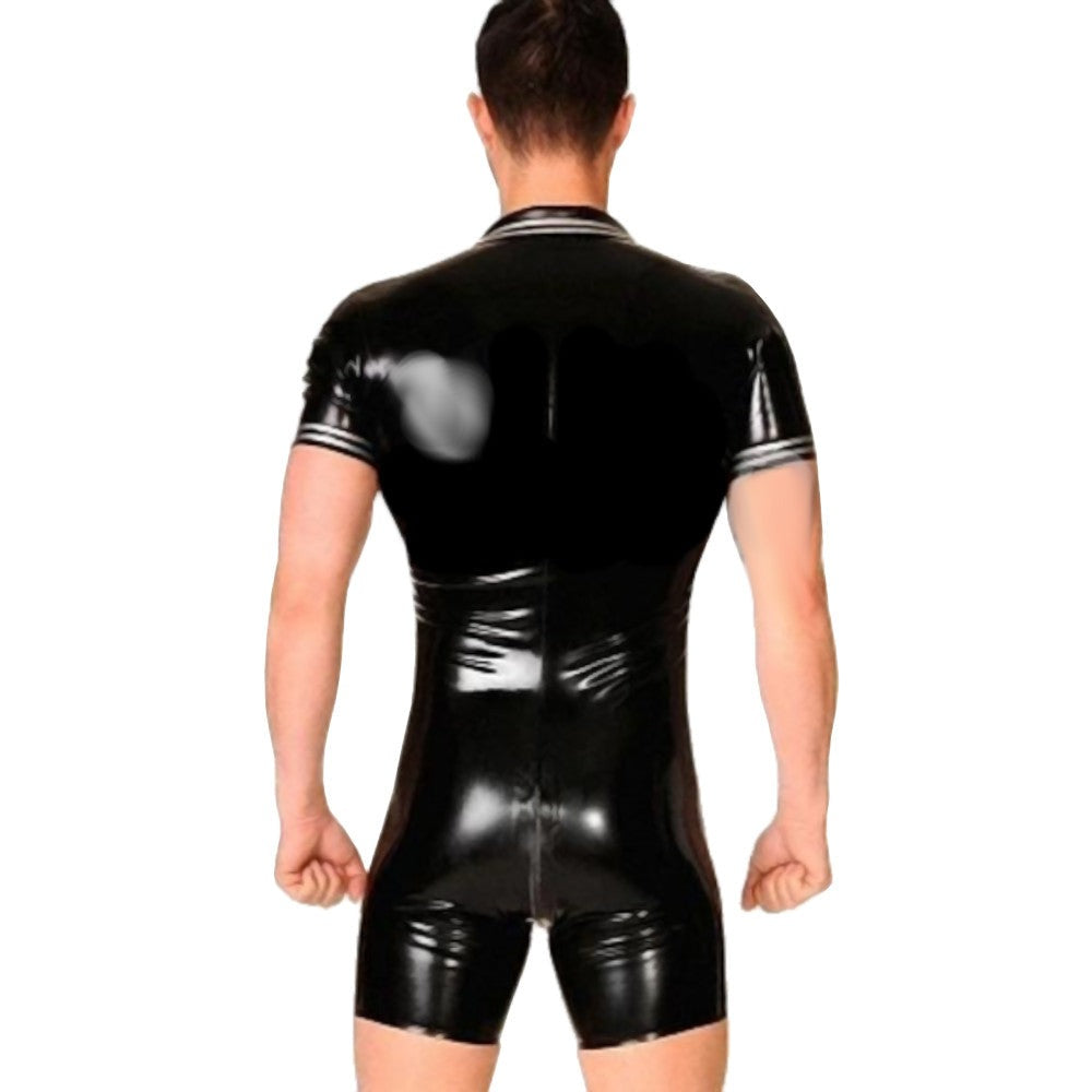 One Piece Men's Rubber Catsuit