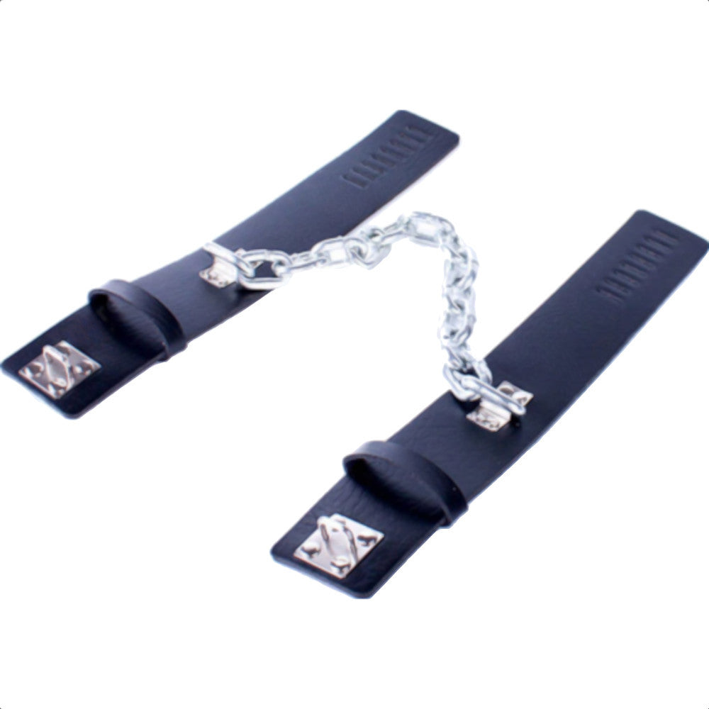 Locking Metal Chain Leg Cuffs