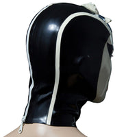 Rousing Ruffled Face Mask Hood