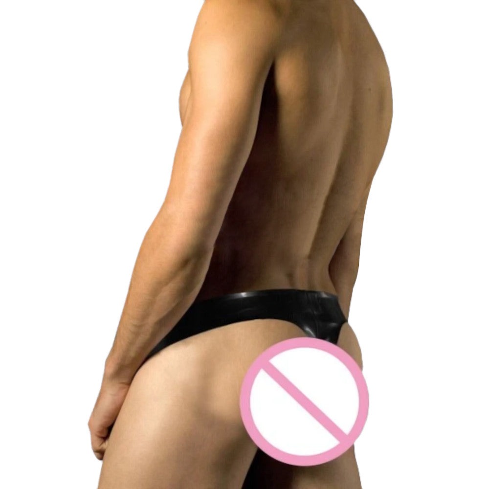 Men's Rubber Underwear Thong