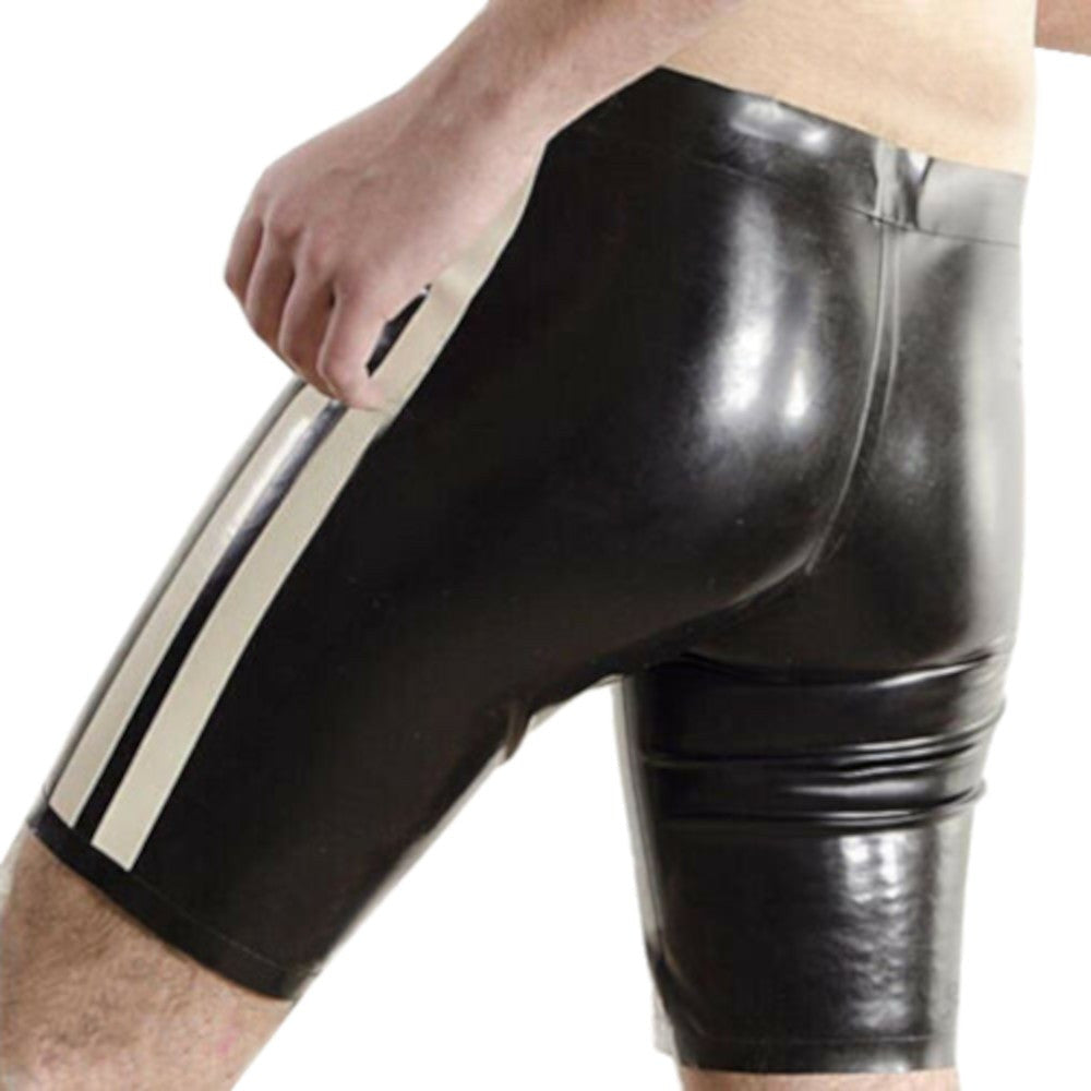 Stylish Men's Latex Shorts