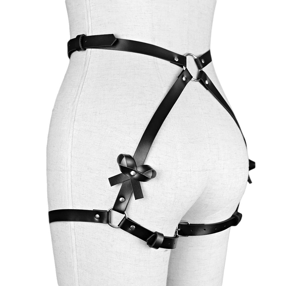 PU Leather Thigh Restraints