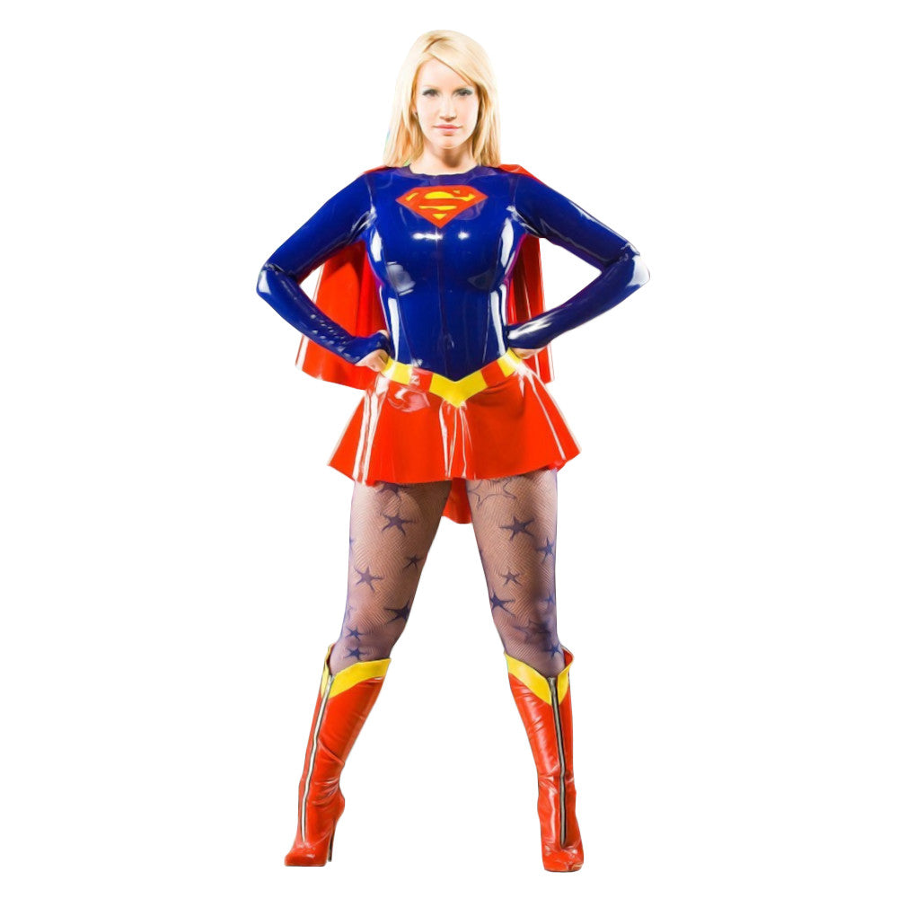 Superwoman Latex Costume