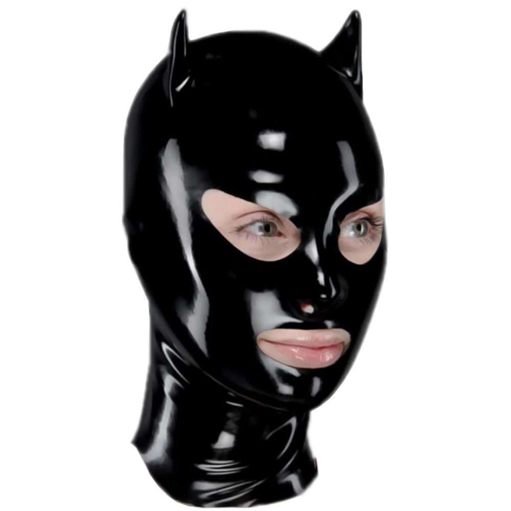 Latex Catwoman Suit Mask