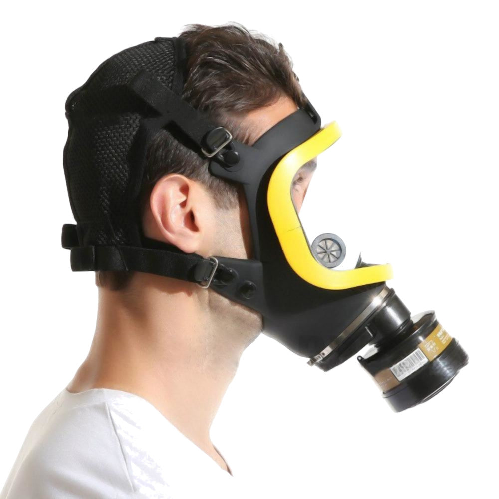 Clear Visor Rubber Gas Mask