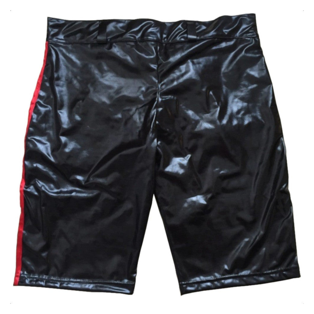 Striking Men's PVC Shorts