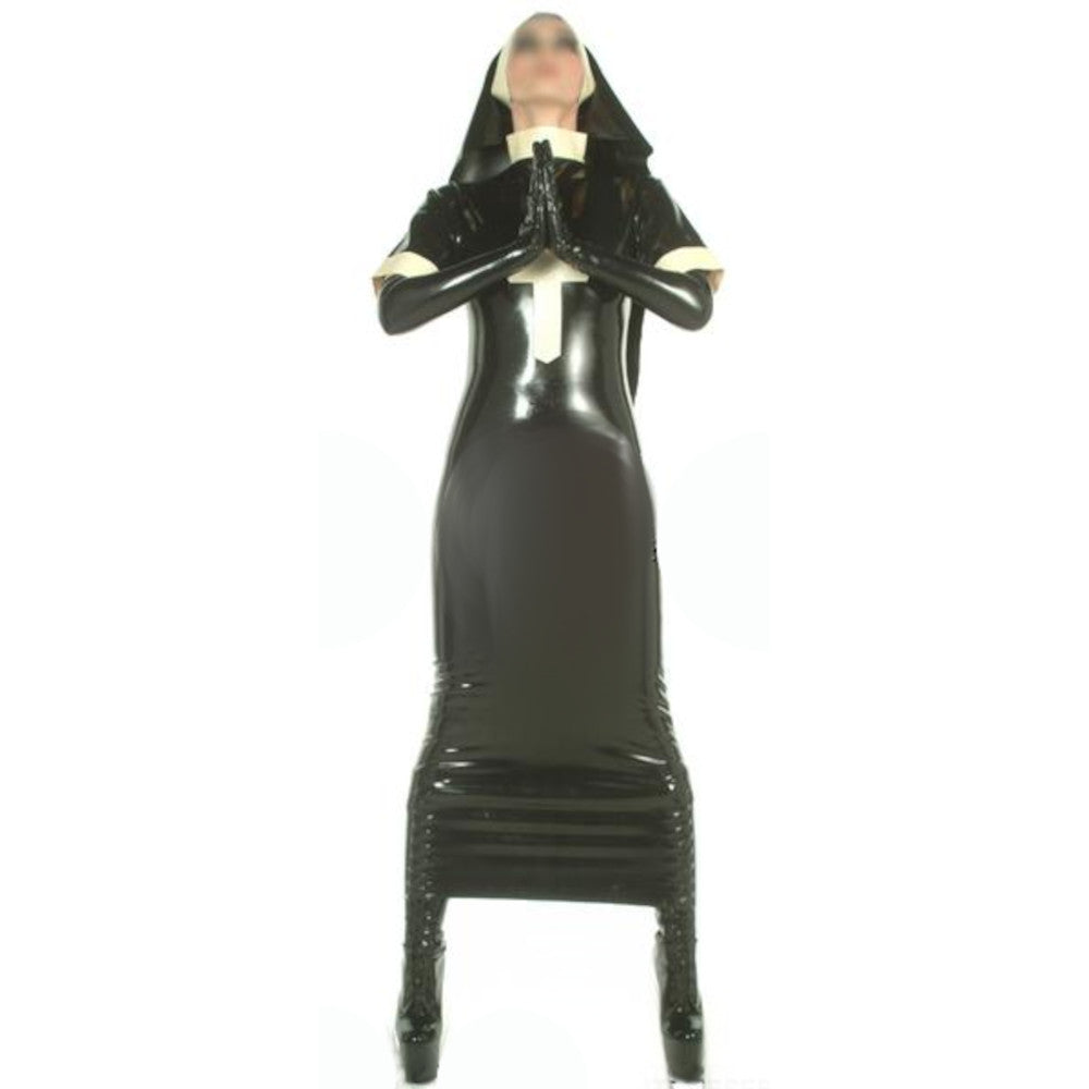 Holy Hottie Latex Nun Costume