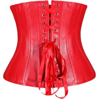 Red Valentine Vinyl Corset