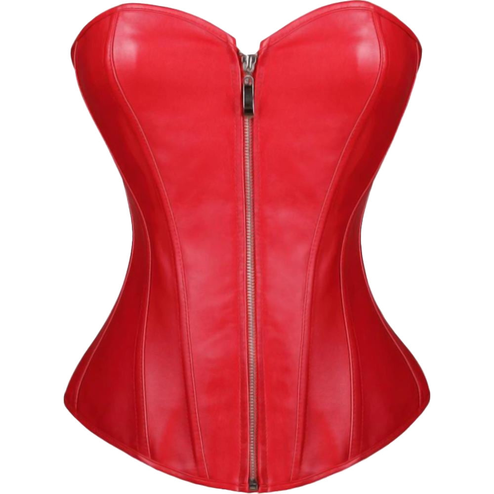 Red Valentine Vinyl Corset