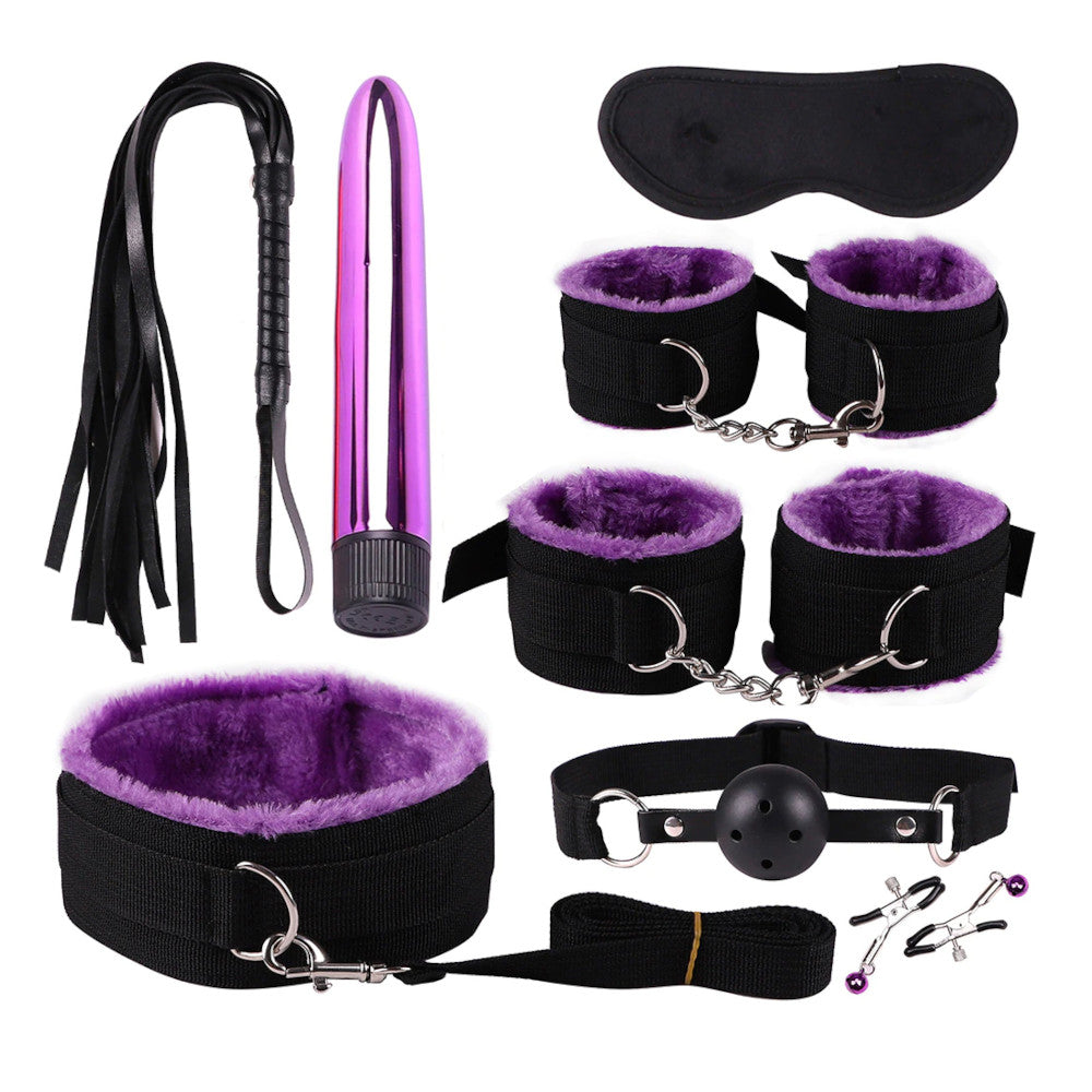 Set of Bondage Handcuffs