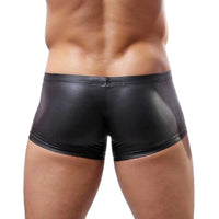 Sleek PVC Boxer Shorts